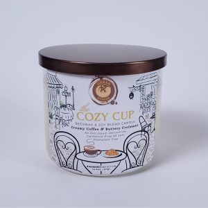 The Cozy Cup Beeswax Blend Three-Wick Candle